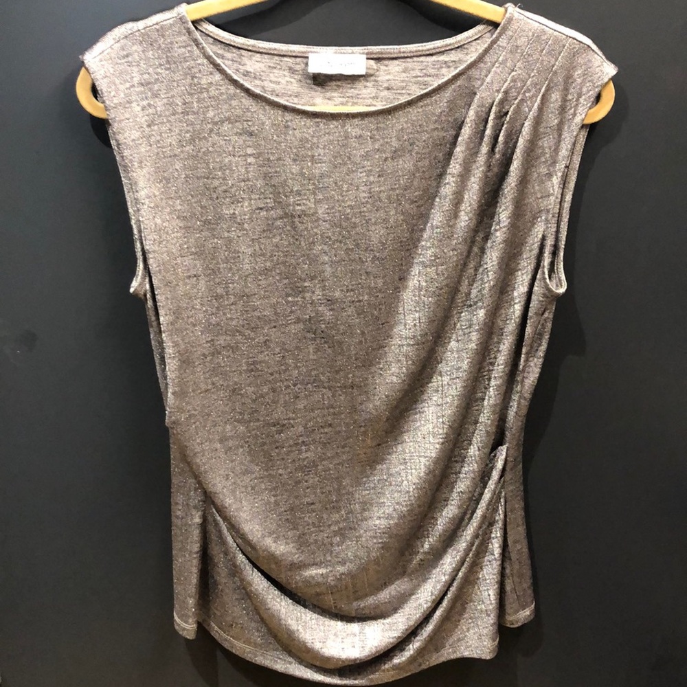Calvin Klein metallic tank